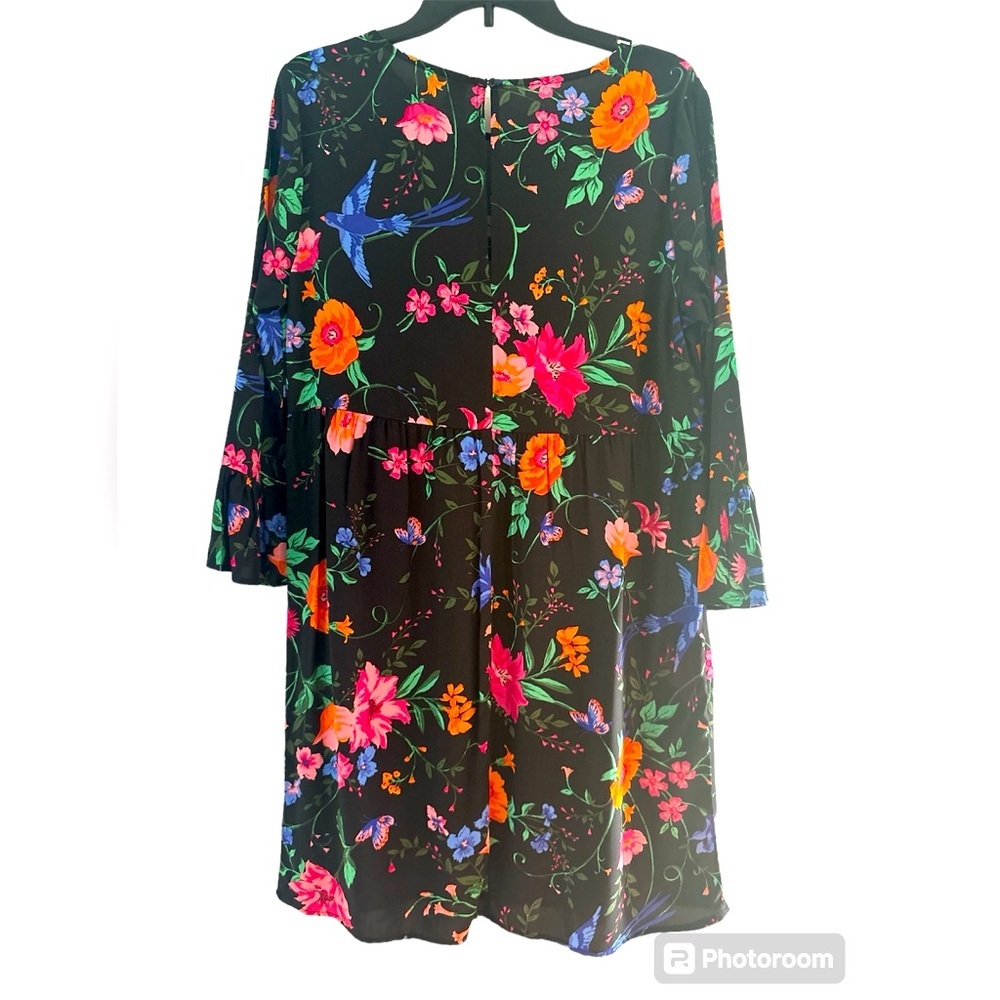 Old Navy floral midi dress, size Medium - Picture 3 of 4